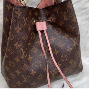 Louis Vuitton Nèonoè bucket bag Rose Poudre